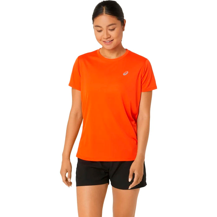 Asics Remeras Femenino Running Silver Ss Top Koi