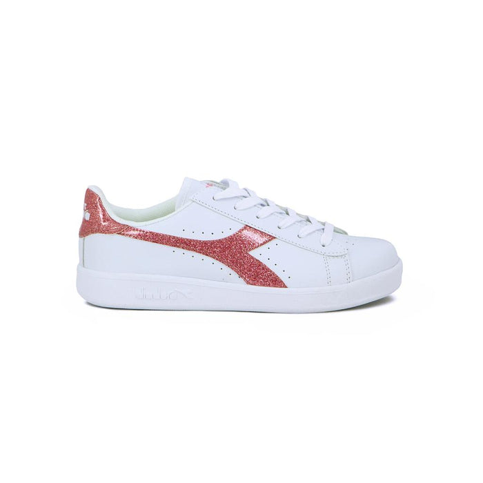 Diadora Lifestyle Niños Moda Knock On K 312 White/Pink Glitter