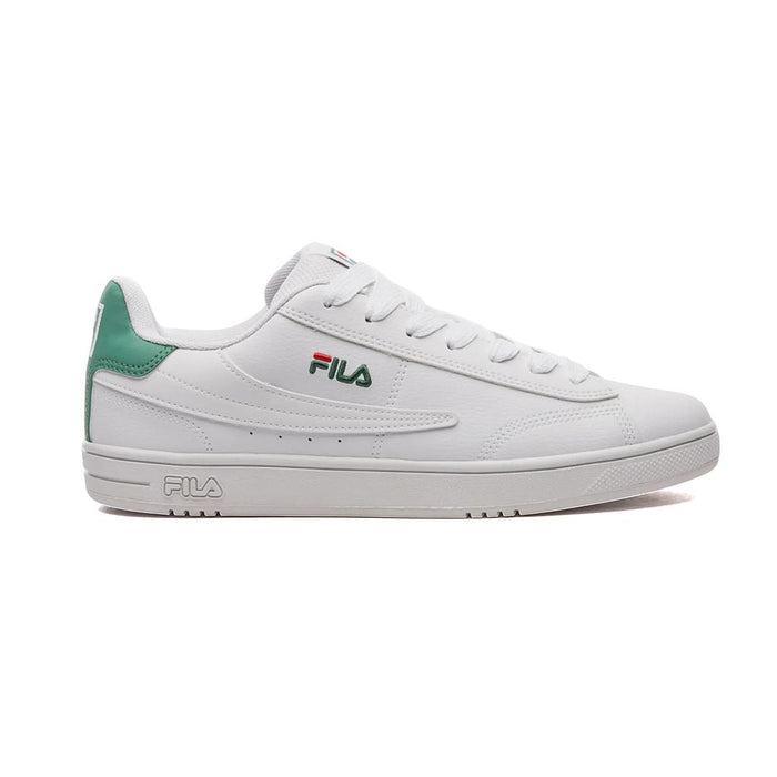 Fila Lifestyle Masculino Moda Court 90 Sport White/Fir/Flame Scarlet