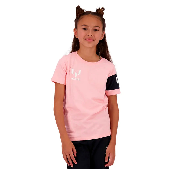 Messi Remeras Niños Captain Active pink