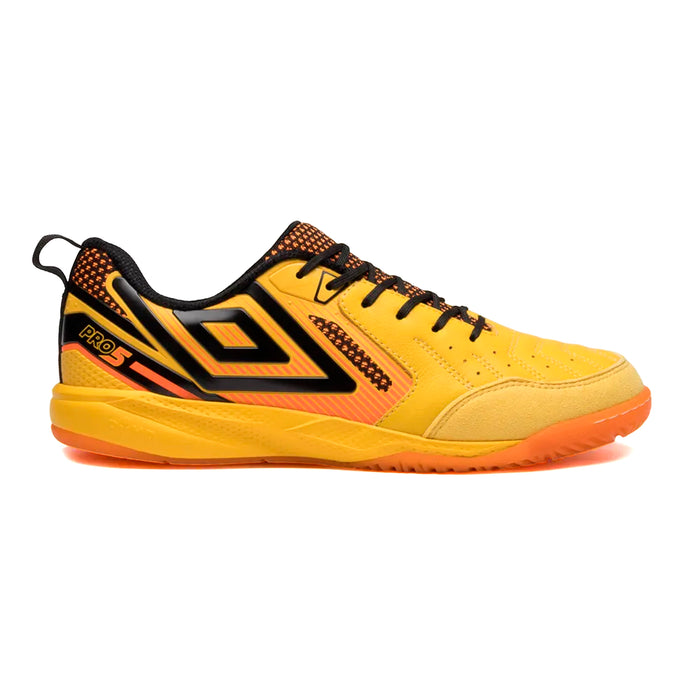 U03FB00509-616 Umbro Calzados Deportivos Unisex Indoor Pro 5 Bump Amarelo/Preto/Laranja Fluor