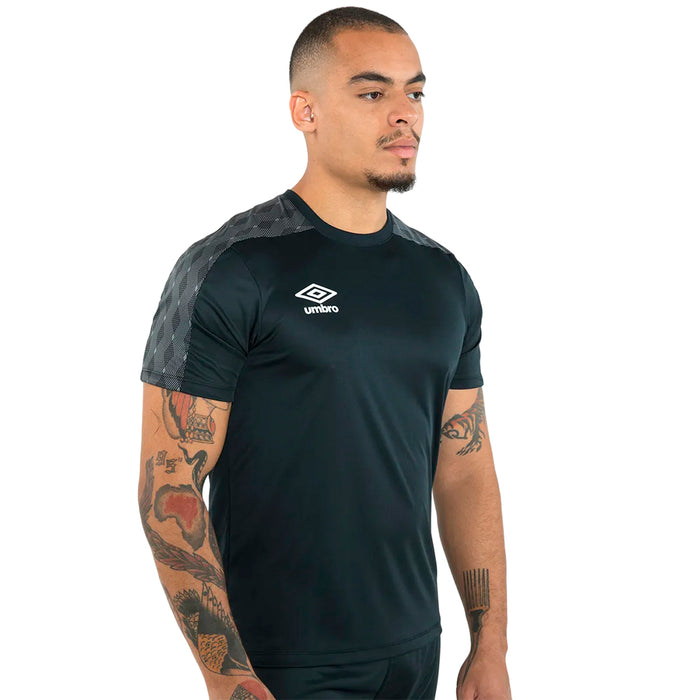 Umbro Remeras Masculino Futbol Classic Bold Black