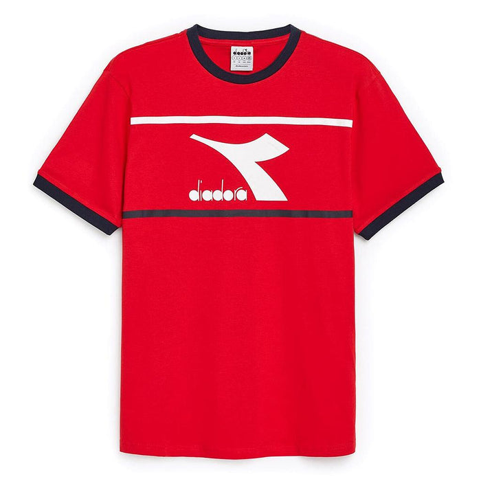 102.179298-45033 DIADORA PRENDAS T-SHIRT MASCULINO T-SHIRT SS SLAM CARMINE RED