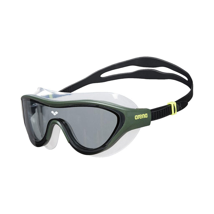 003148-104 ARENA ACCESORIOS LENTES NATACION UNISEX NATACION THE ONE MASK SMOKE DEEP GREEN BLACK SW1