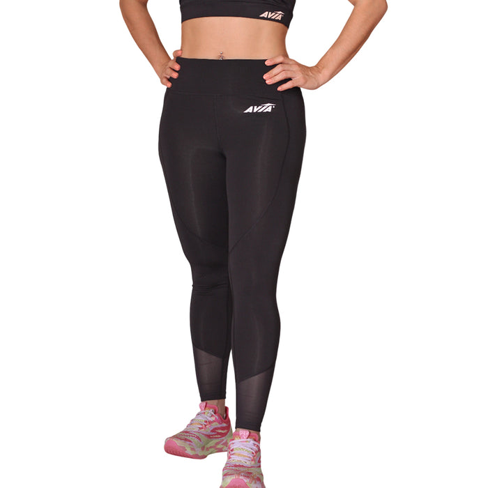 30-580038-2LY AVIA PRENDAS CALZAS FEMENINO TRAINING NOA BLACK