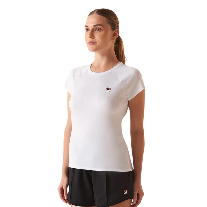 Fila Remeras Femenino Tenis Tennis Basic White/White