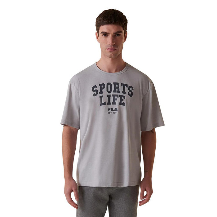 Fila Remeras Masculino Training Smart Cotton Medium Gray