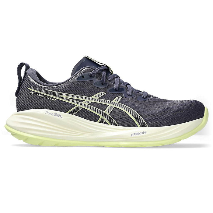 Asics Deportivos Masculino Running Gel Cumulus 27 Indigo Fog/Lucid Yellow