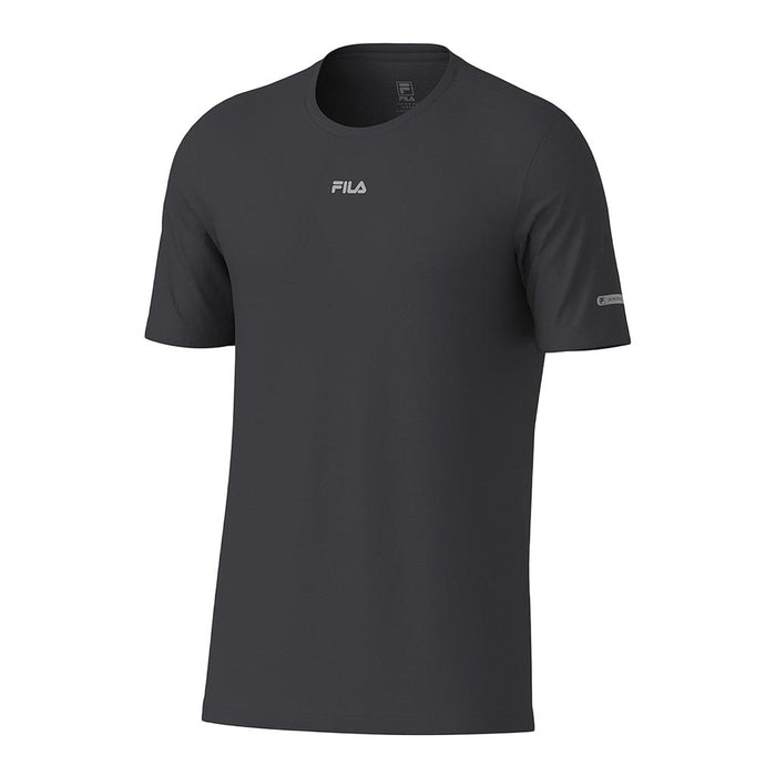 Fila Remeras Masculino Training Sun Protect Breezy Black/Black/Silver