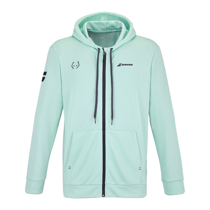 6MS24121-8012 BABOLAT PRENDAS CANGUROS MASCULINO PADEL HOOD JACKET LEBRON MISTY JADE