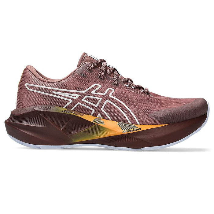 Asics Deportivos Femenino Running Novablast 5 Nature Bathing/Rubble Red