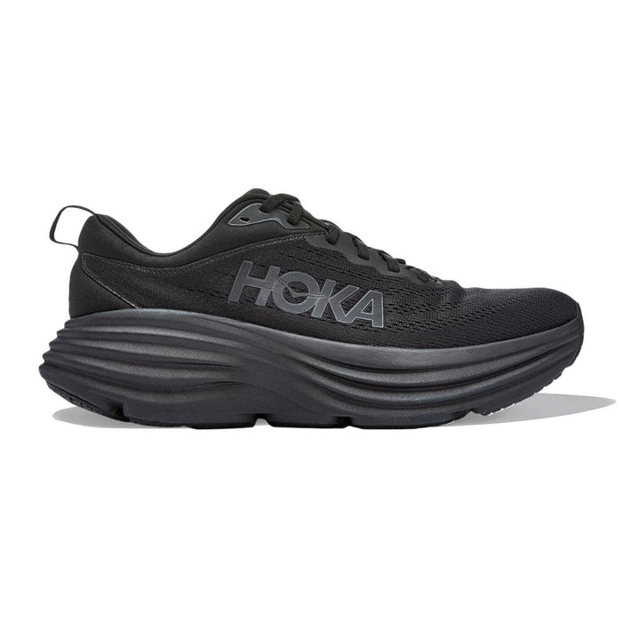 Hoka Deportivos Masculino Running Bondi 8 Wide Black/Black