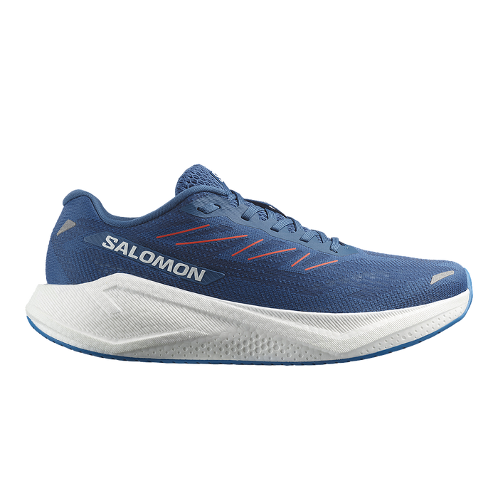 Salomon Deportivos Masculino Road/Running Aero Blaze 3 Dark Blue/White/Cherry Tomato