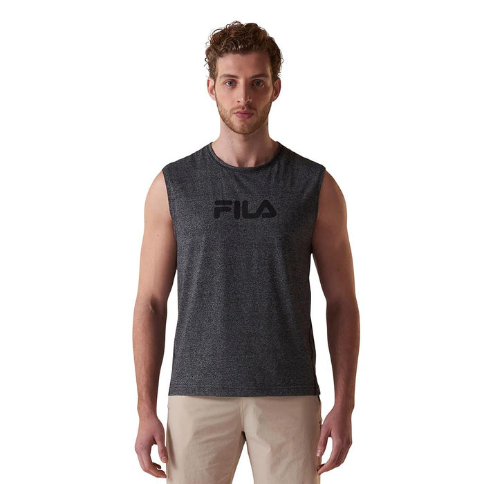 F11AT01131-160 FILA PRENDAS MUSCULOSAS MASCULINO TRAINING COMFORT SMART COTTON BLACK