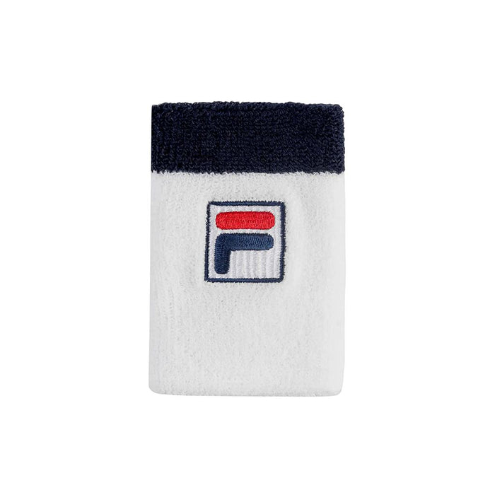 Fila Munequeras Training Wristband Sport Style Club White/Navy