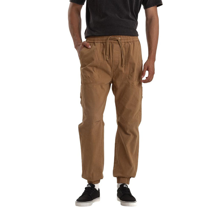 Quiksilver Pantalones Masculino Moda Cargo Julian Camel