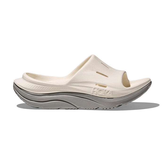 1135061-ATRS HOKA CALZADOS ZAPATILLAS FEMENINO RUNNING ORA RECOVERY SLIDE 3 ALABASTER/STARDUST
