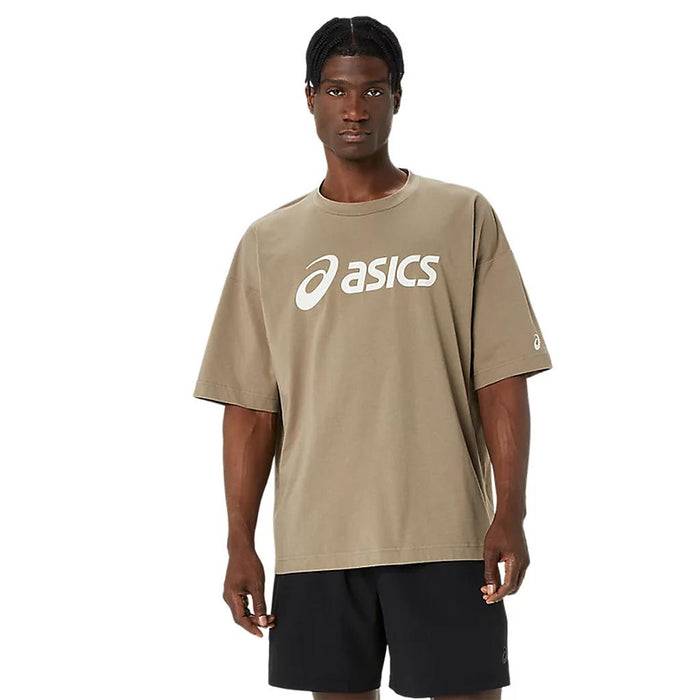 Asics Remeras Masculino Training Graphic Relax Fit Tee Pepper