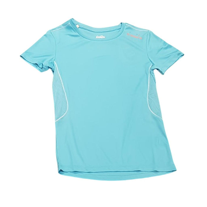 Diadora Remeras Femenino Moda L. Ss T-Shirt Run Sky-Blue Scuba