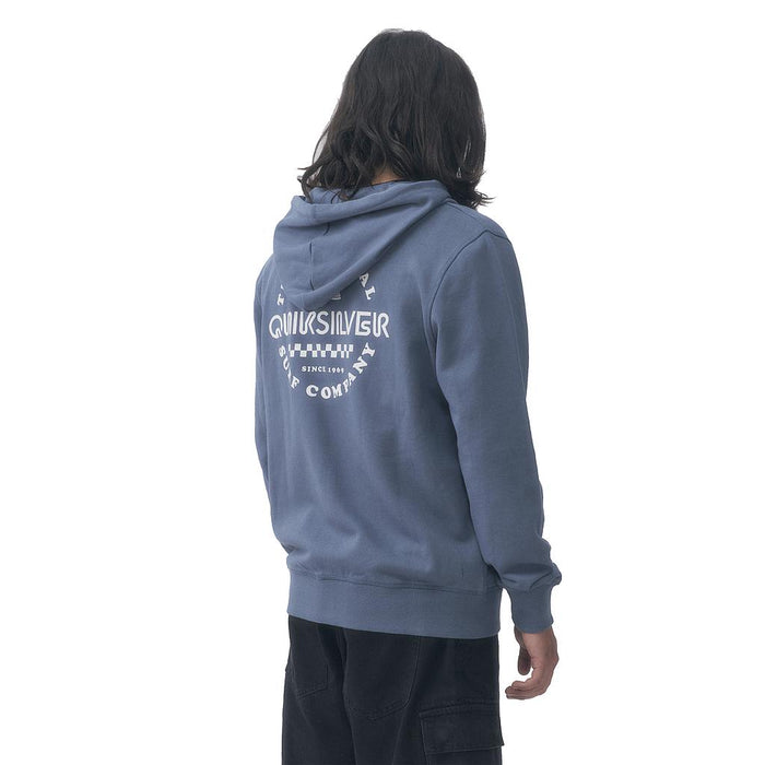 Quiksilver Canguros Masculino Moda Original Logo Marino/Azul Oscuro
