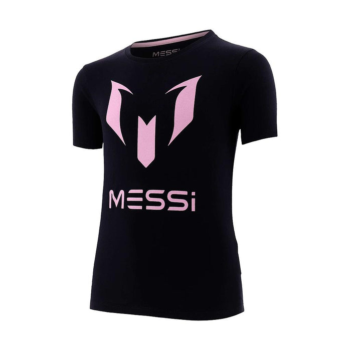 C139KBN30001-1602 Messi Prendas Remeras Niños Nes Black/Pink