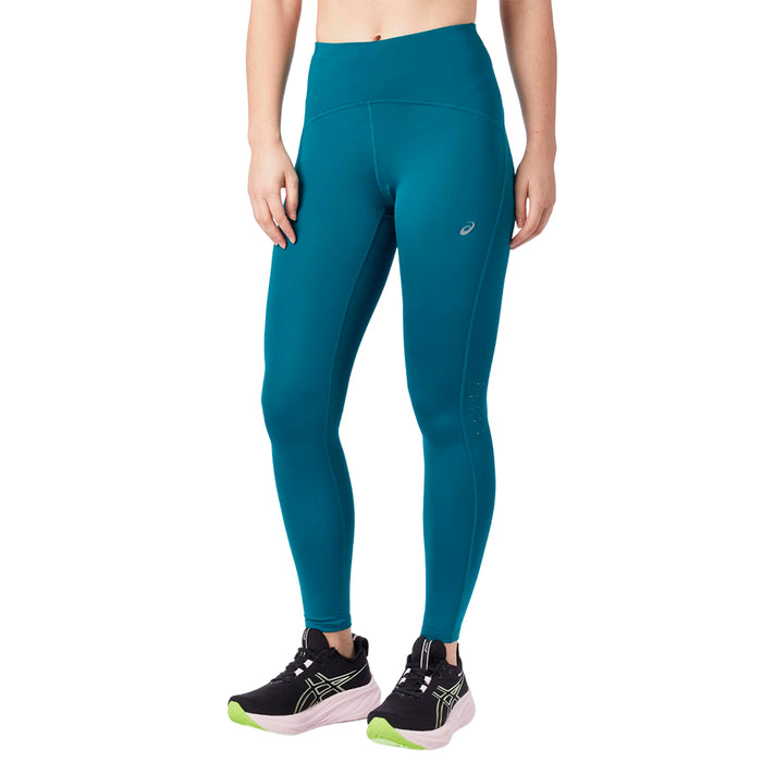 Asics Calzas Femenino Running Road High Waist Tight Rich Teal