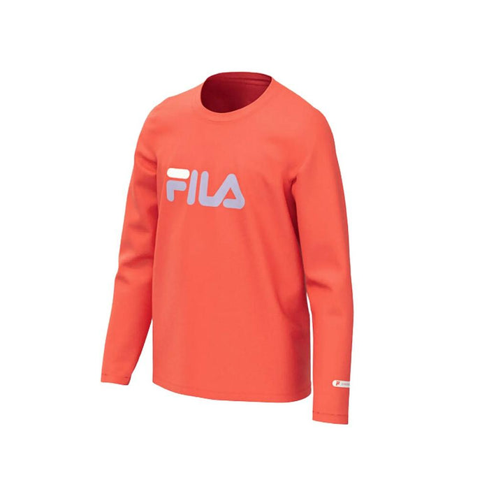 Fila Remeras Mangas Largas Niños Moda Sunprotect III Coral Neon