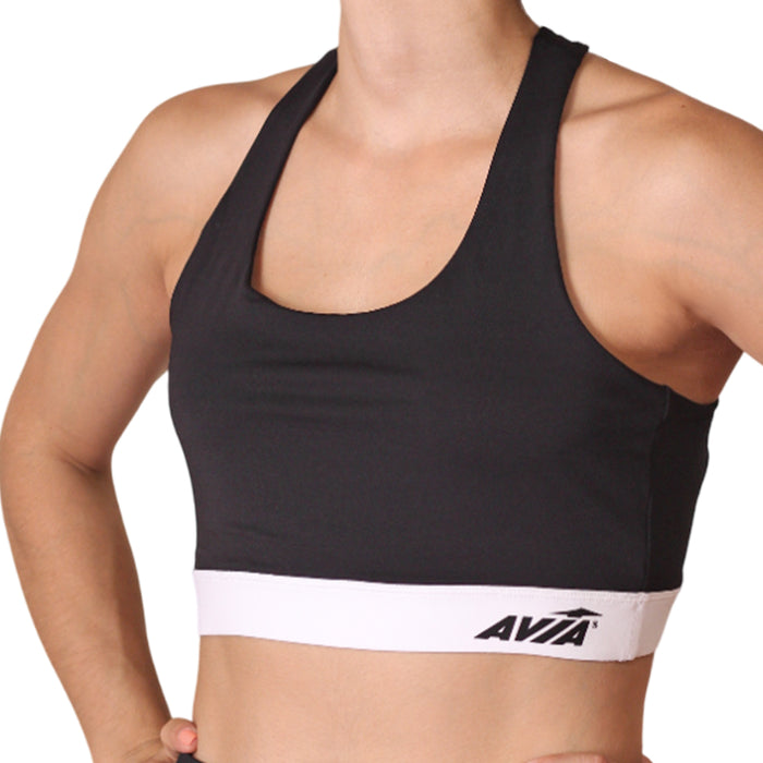 Avia Tops Femenino Training Ava Black/White