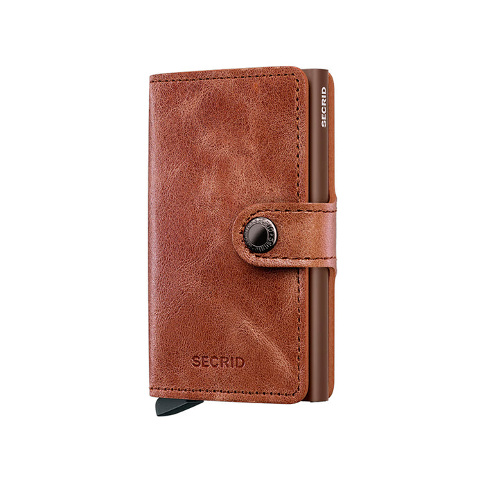 Billetera Secrid Miniwallet Vintage Cognac-Brown