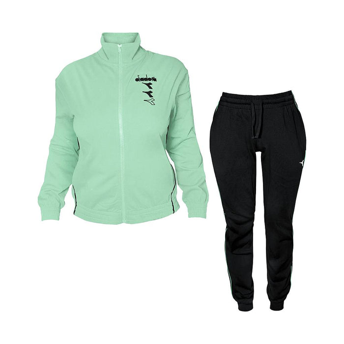 102.182076-70190 DIADORA PRENDAS CONJUNTOS FEMENINO MODA L. TRACKSUIT FZ (HJ) GREEN BIRD-S EGG