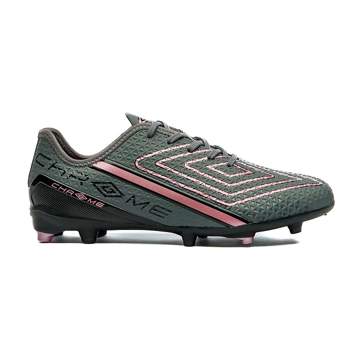 Umbro Campo Masculino Futbol Chrome Grafito/Negro/Rosa