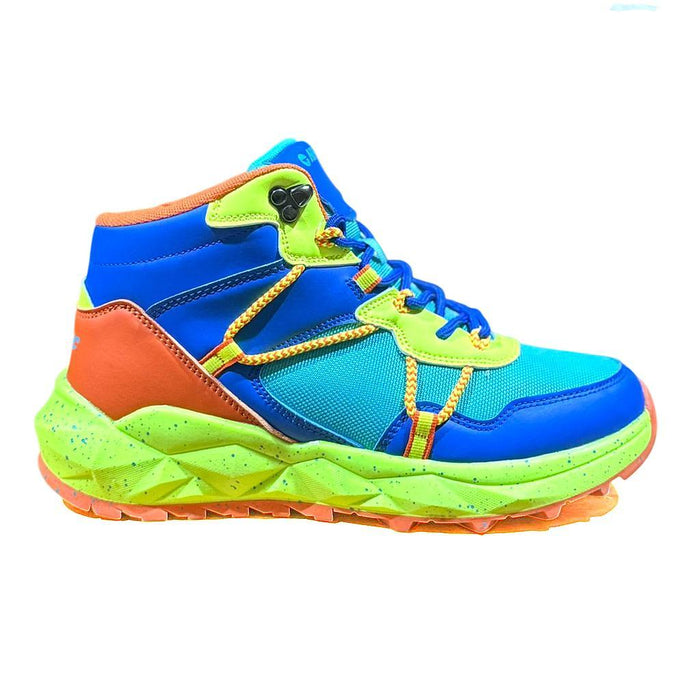 Hitec Deportivos Masculino Hiking Zion Canyon Mid Aqua/Med Blue/Yellow