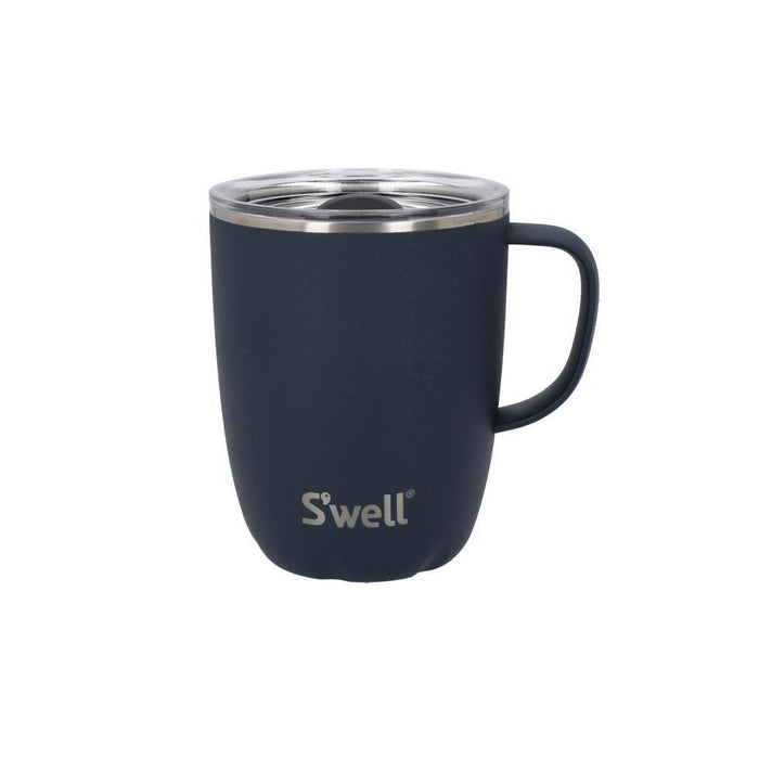 5057982096342 SWELL BAZAR MUG TERMICO C/TAPA Y MANIJA 350ML AZURITE