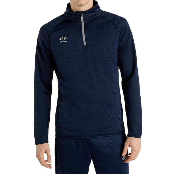 Umbro Sudaderas Masculino Moda Sportswear 1/4 Zip Dark Navy