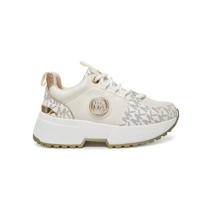 Michael Kors Lifestyle Niños Moda Cosmo Logo Vanilla/Pale Gold Logo