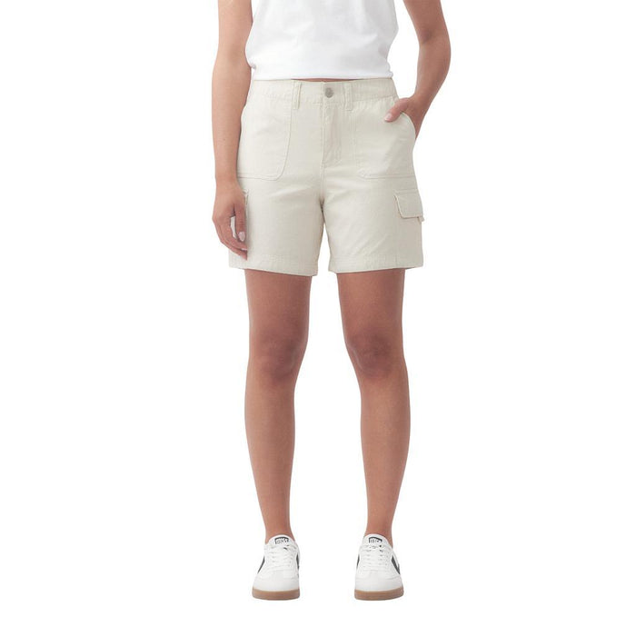 Roxy Bermudas Femenino Moda Tulum Off White