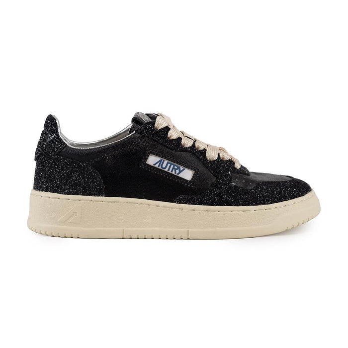 Autry Lifestyle Femenino Moda Medalist Low Blk/Offblk
