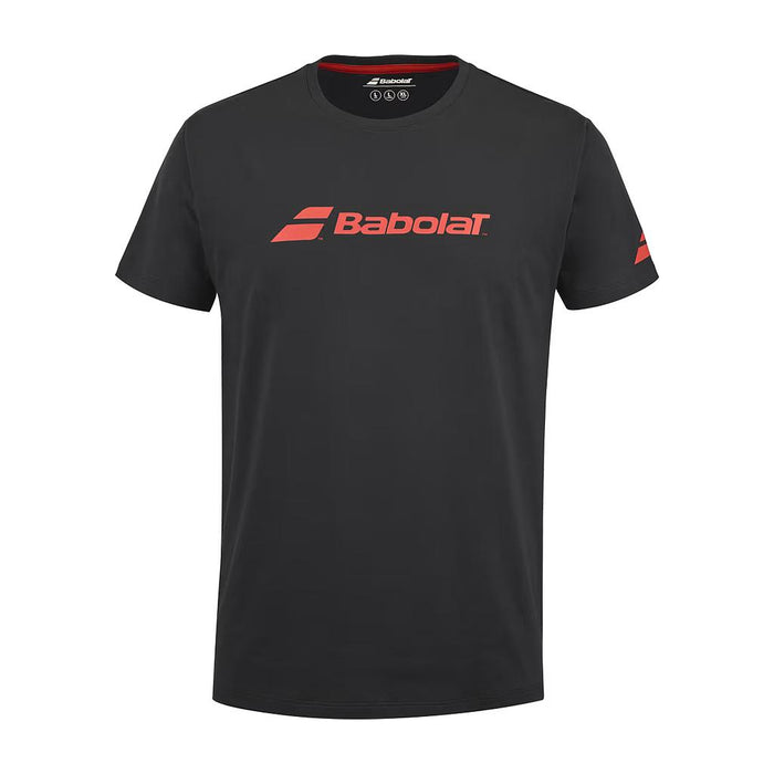 Babolat Remeras Masculino Tenis Exercise Babolat Tee Black/Black