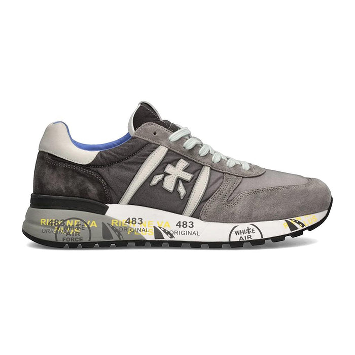 4586 PREMIATA CALZADOS LIFESTYLE MASCULINO MODA LANDER GREY