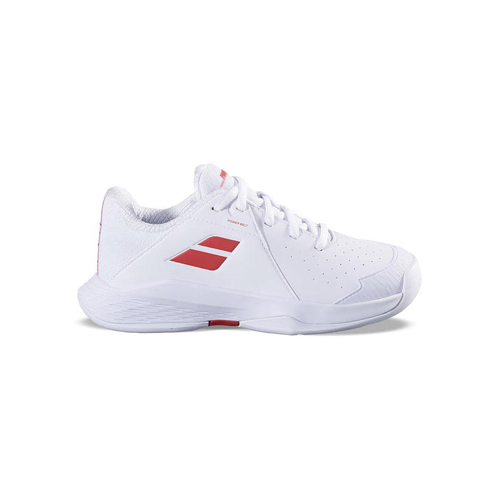 3J3S25A884-1038 BABOLAT CALZADOS DEPORTIVOS NIÑOS TENIS PROPULSE JUNIOR 3 ALL COURT GIRL WHITE/CORAL