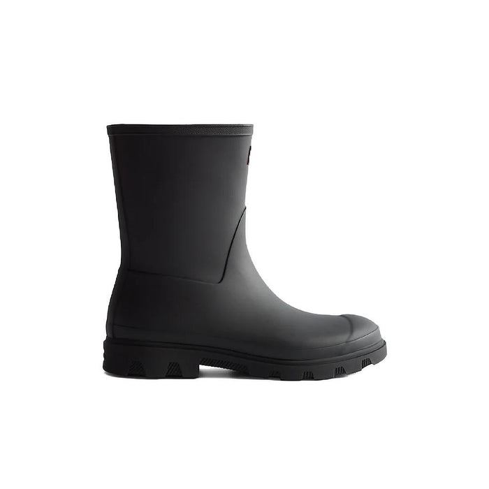 Hunter Botas Masculino Moda Downpour Short Boot Black