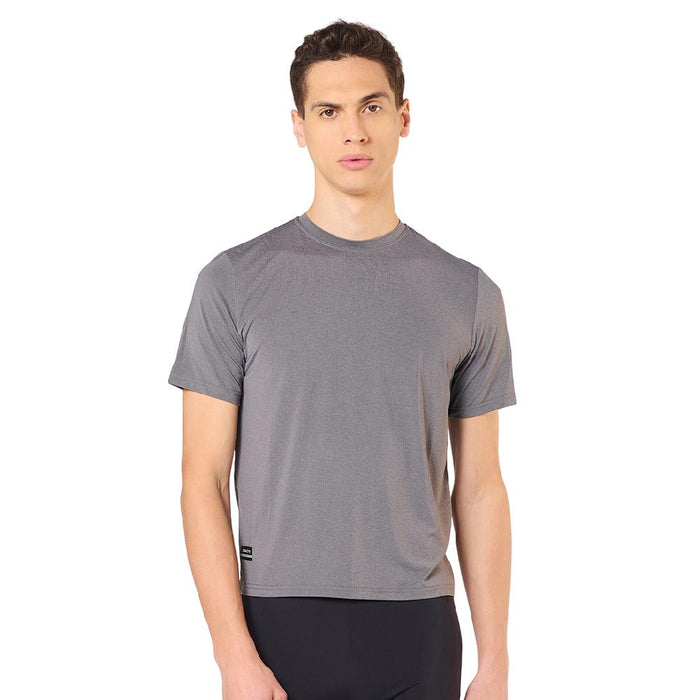 Saucony Remeras Masculino Running Triumph Short Sleeve Plomo Grey
