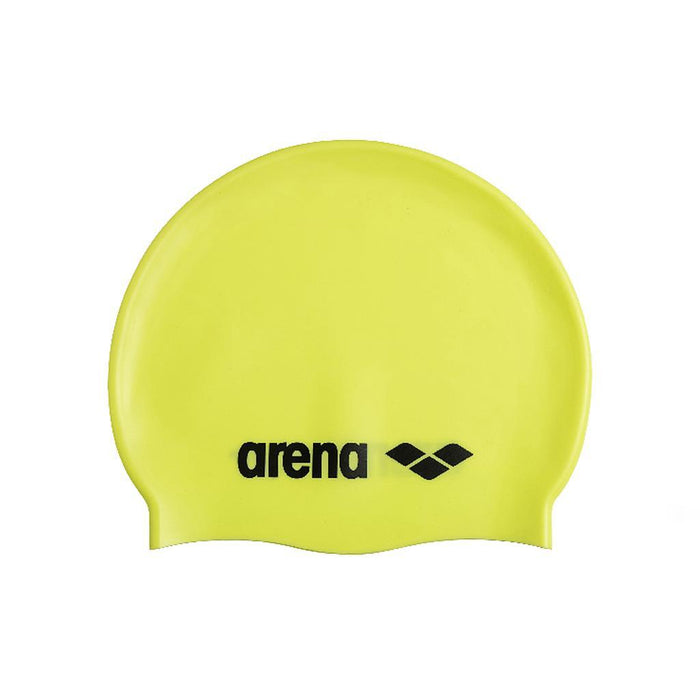 Arena Gorras de Natacion Unisex Natacion Classic Silicone Light Yellow