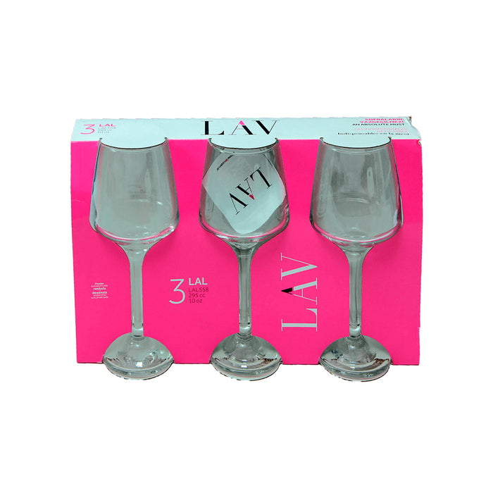 8692952052484 LAV COPA LAL DE VINO 295 CC SET X3