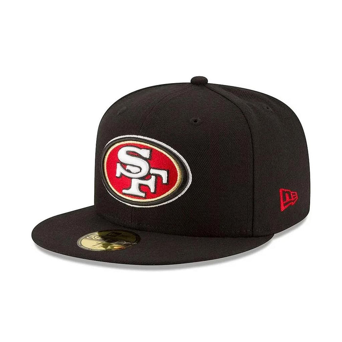 11872947 New Era Gorros NFL 9Fifty Masculino Moda San Francisco 49ers Black