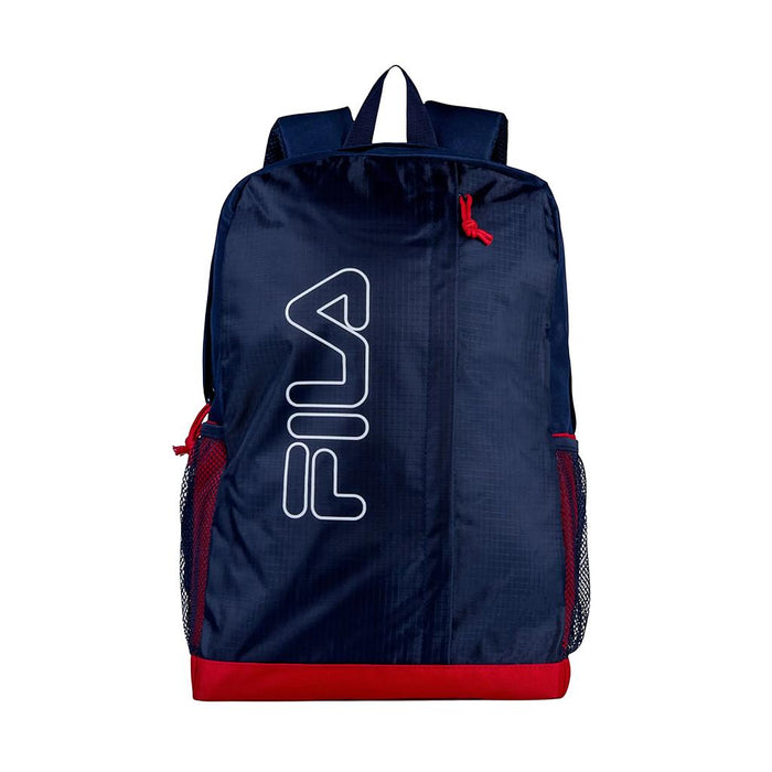 Fila Mochilas Unisex Moda Backpack Outline Marino/Rojo