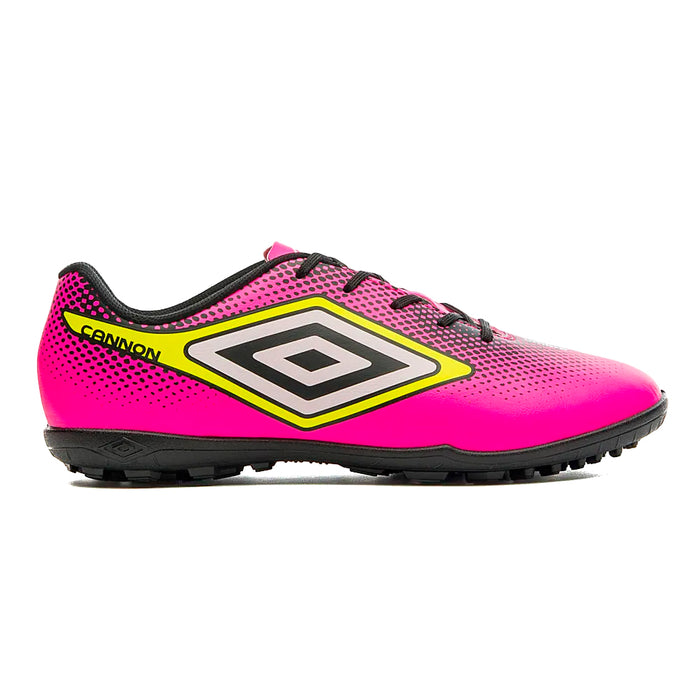 Umbro Society Masculino Futbol Cannon Rosa/Preto/Lima