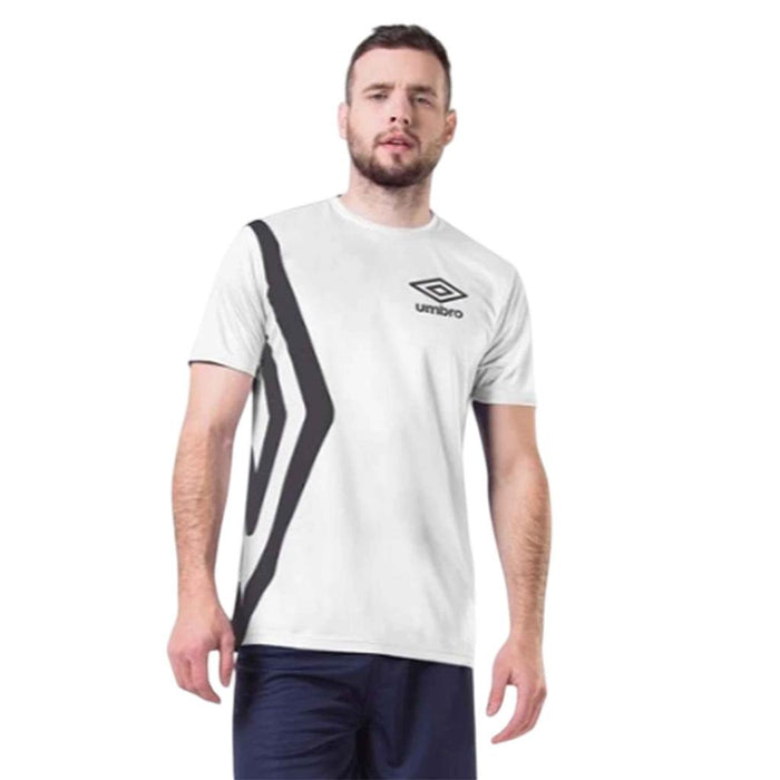 9T180173-222 Umbro Prendas Remeras Masculino Running TWR Grand Graphic Branco