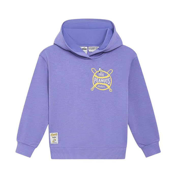 Diadora Canguros Niños Moda Ju. Hoodie Peanuts Iris Bloom