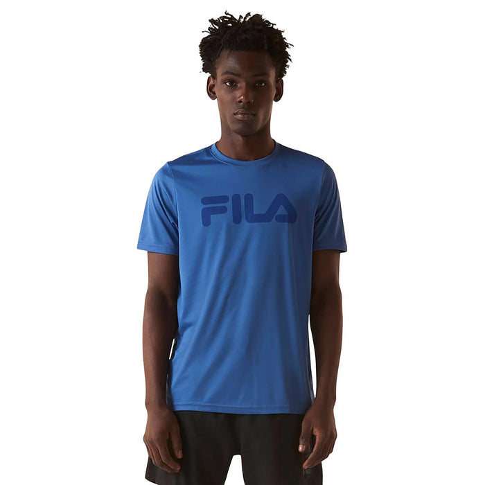 Fila Remeras Masculino Training Basic Sports II Azul Federal